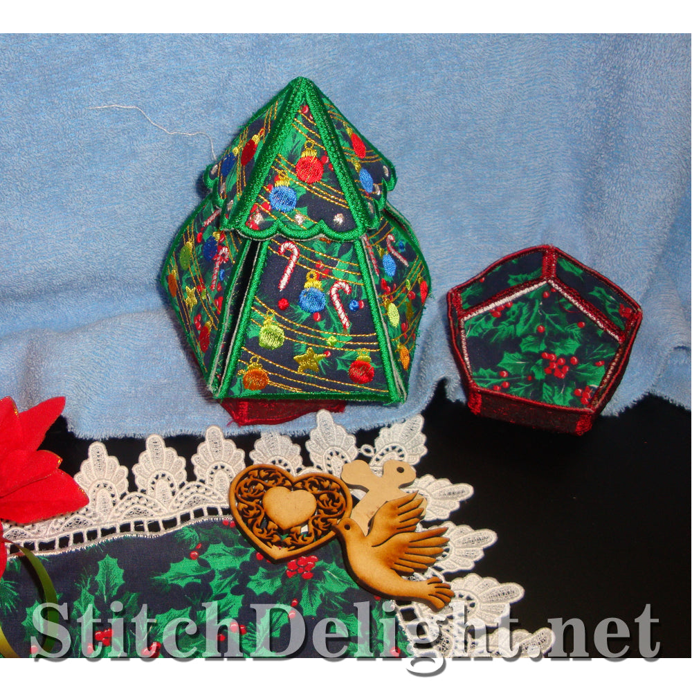 SD1205 Christmas Tree Gift Box