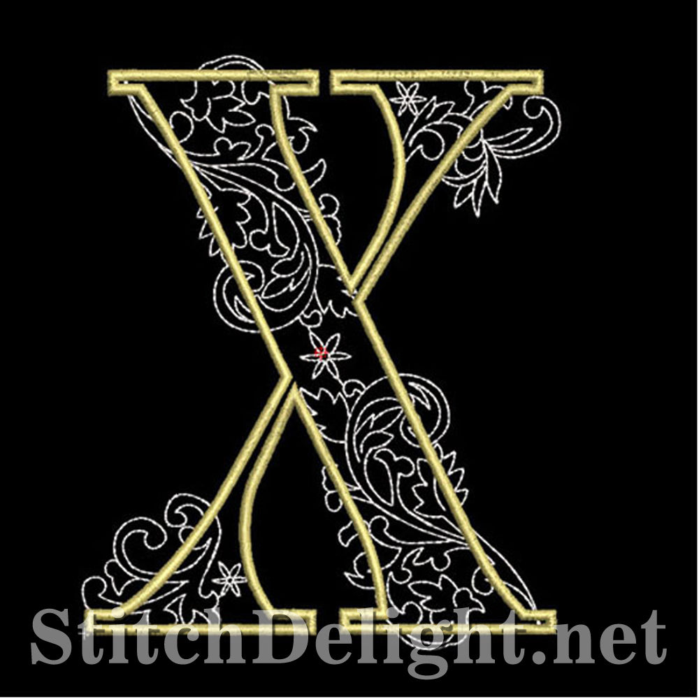 SDS1127 Quilters Lettertype X