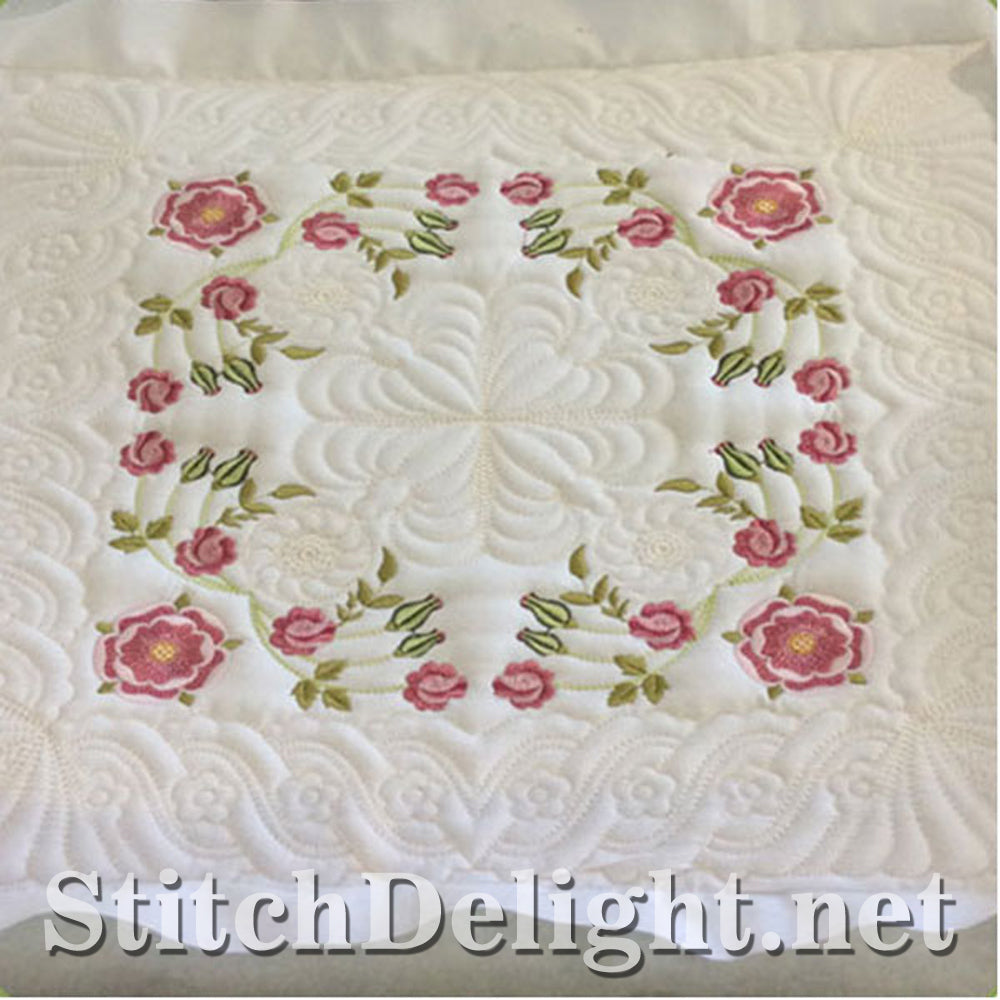 SDS0722 Tudor Rose Quiltblock 7