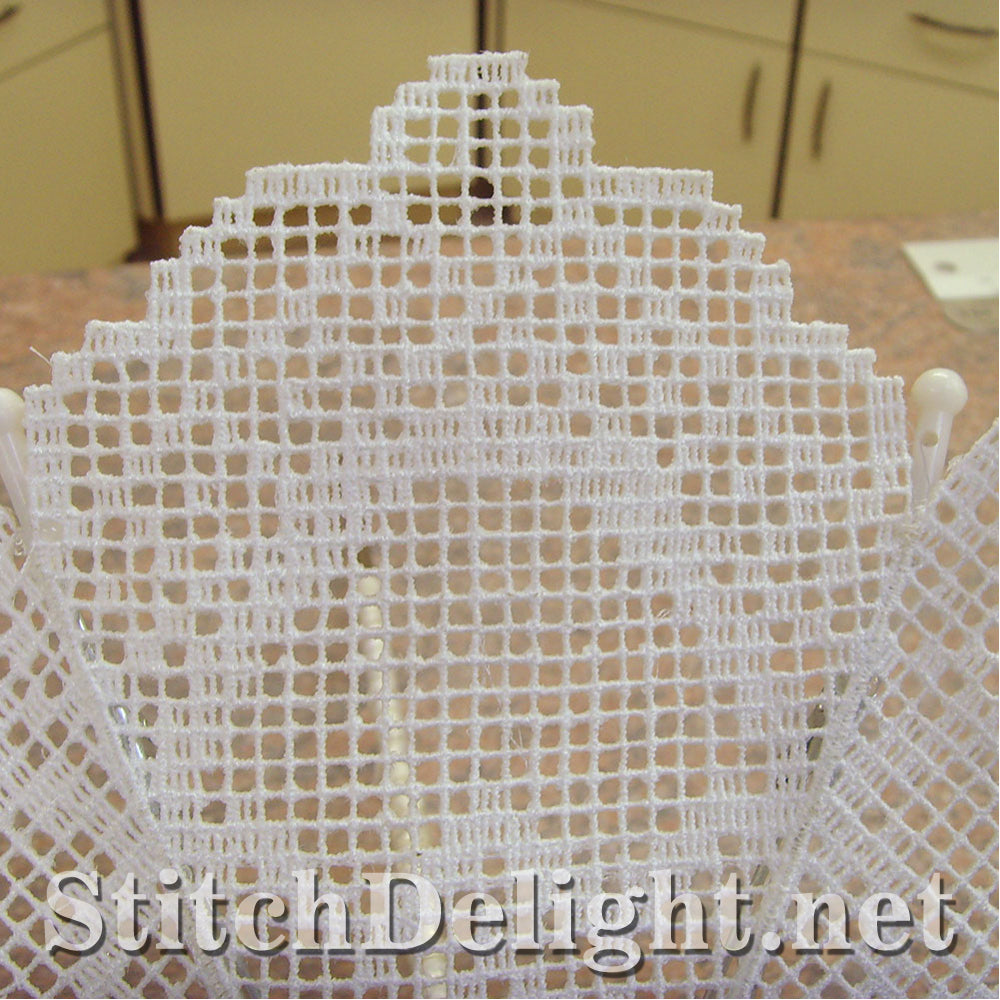 SD0509 Fillet Crochet Doily