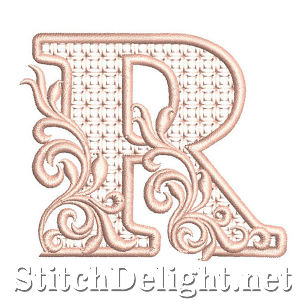 SDS1141 Fancy Block Font R