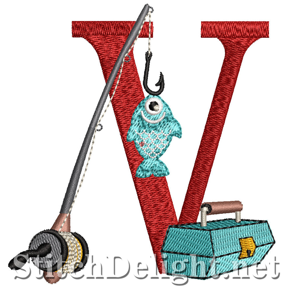 SDS1527 Lets go Fish Font V