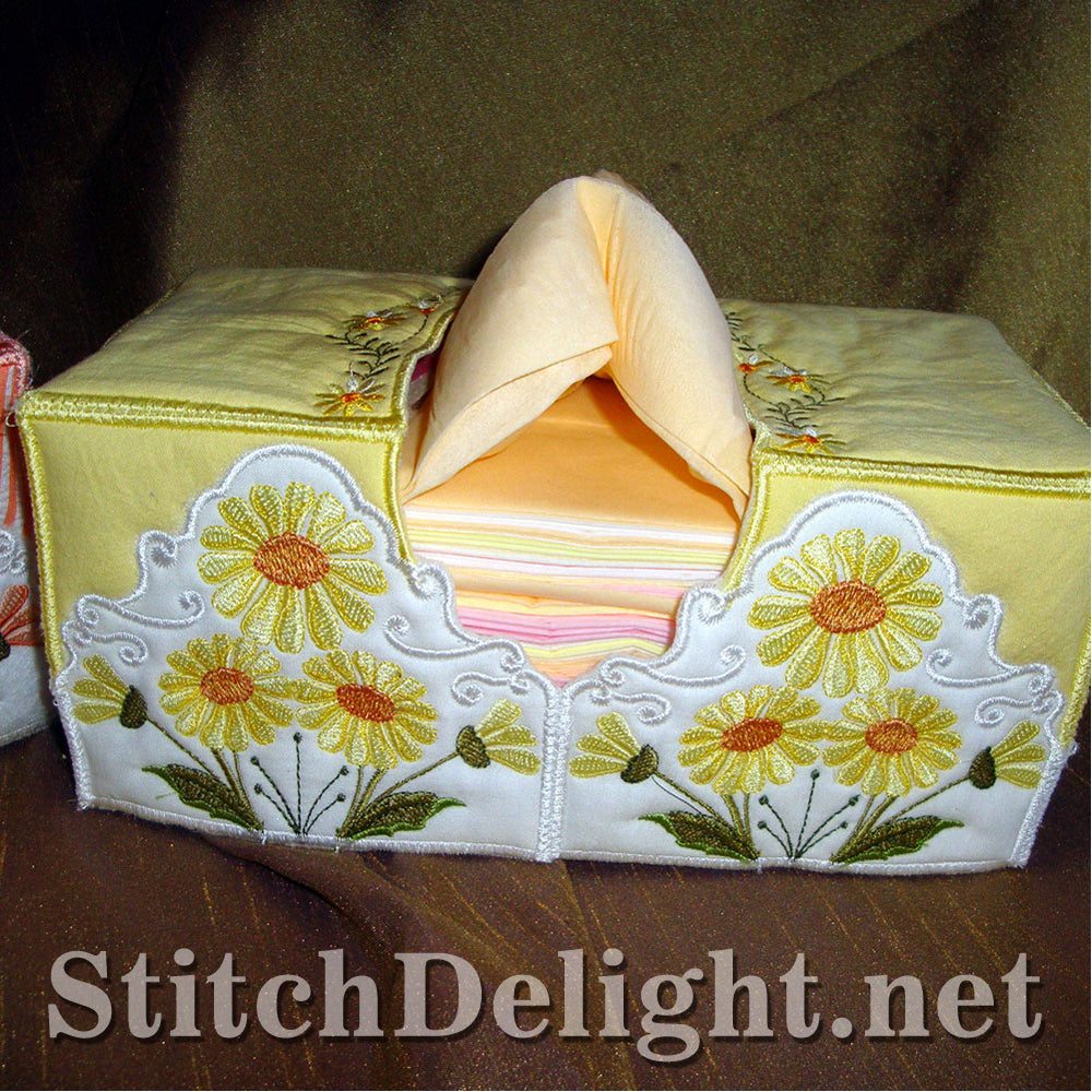 <transcy>Couverture de boîte à mouchoirs Daisy Delight SD1124</transcy>