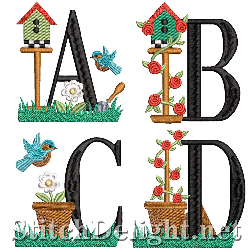 SDS1748 Spring Garden Font