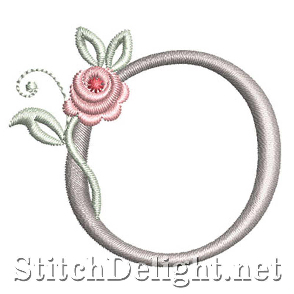 SDS1227 Antique Rose Font O