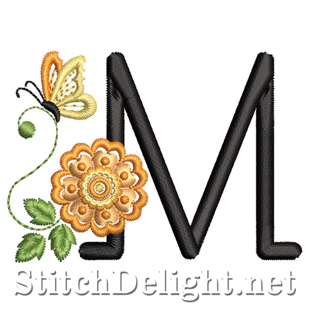 SDS1236 Sunset Bloom Font M