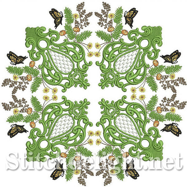 SDS0264 Butterfly Quiltblock