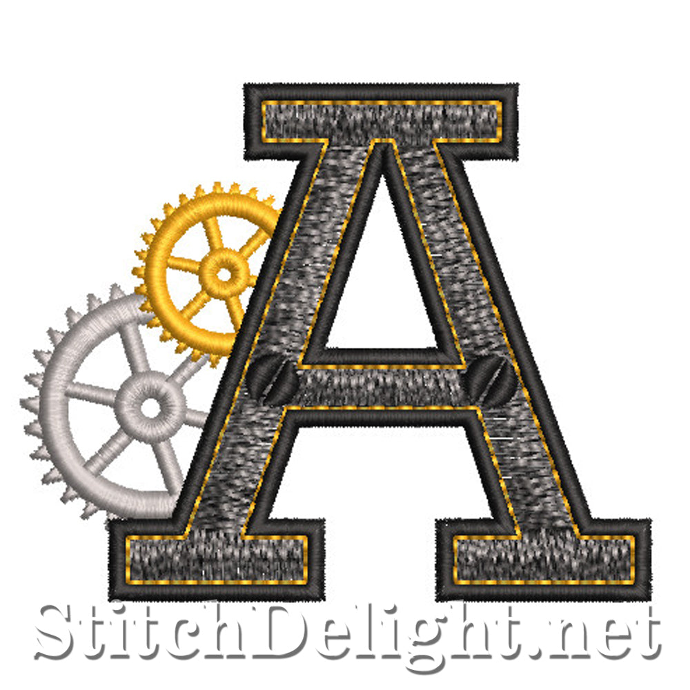SDS1466 Steampunk Font A