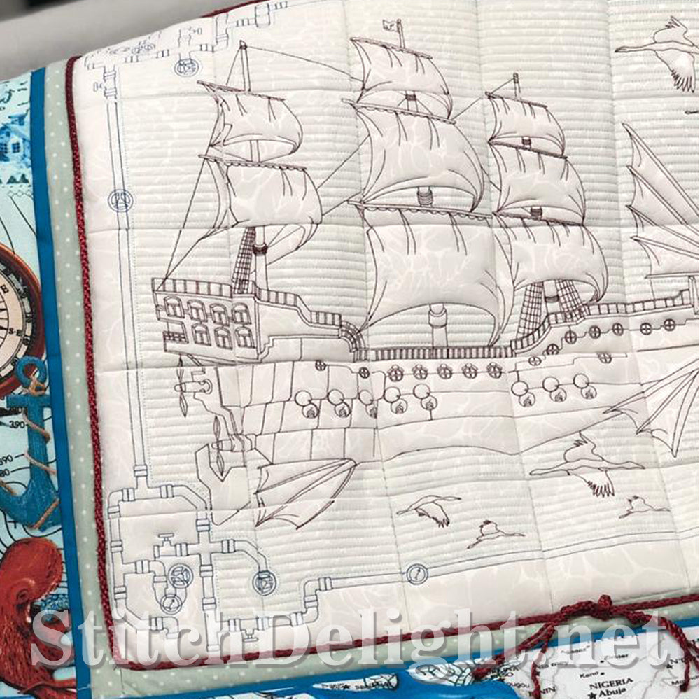 HOE0012 Airship Quilting