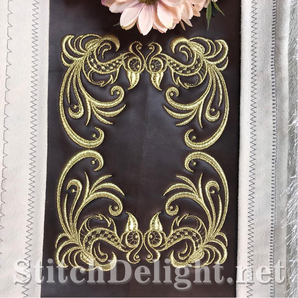 AE052 Décor ailé 6x10