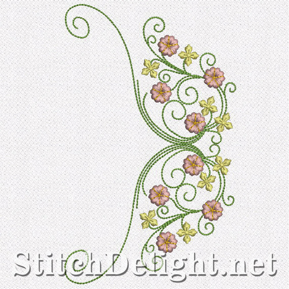SD1302 Imagine a Curly Butterfly