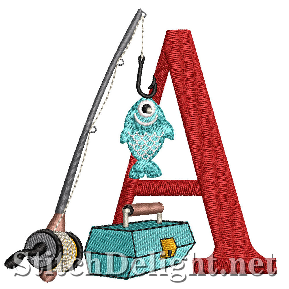 SDS1527 Lets go Fish Font A