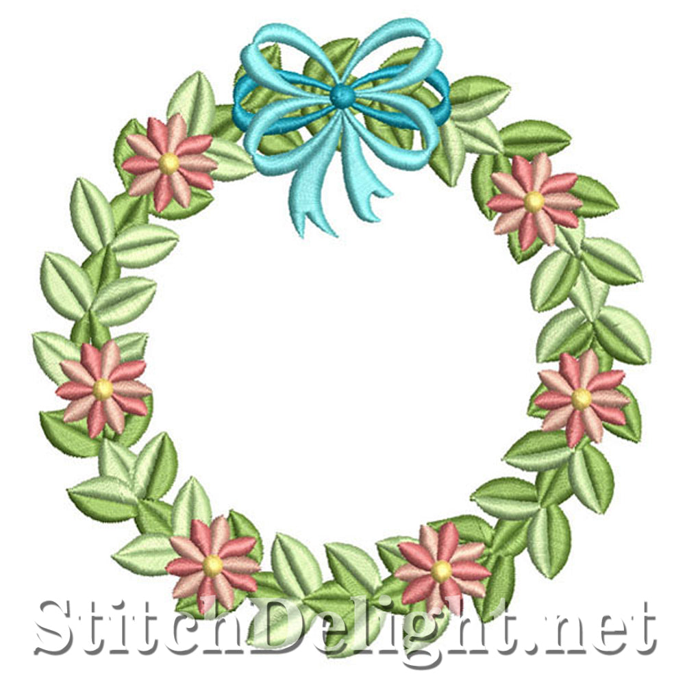 SDS0038 Flower Wreath