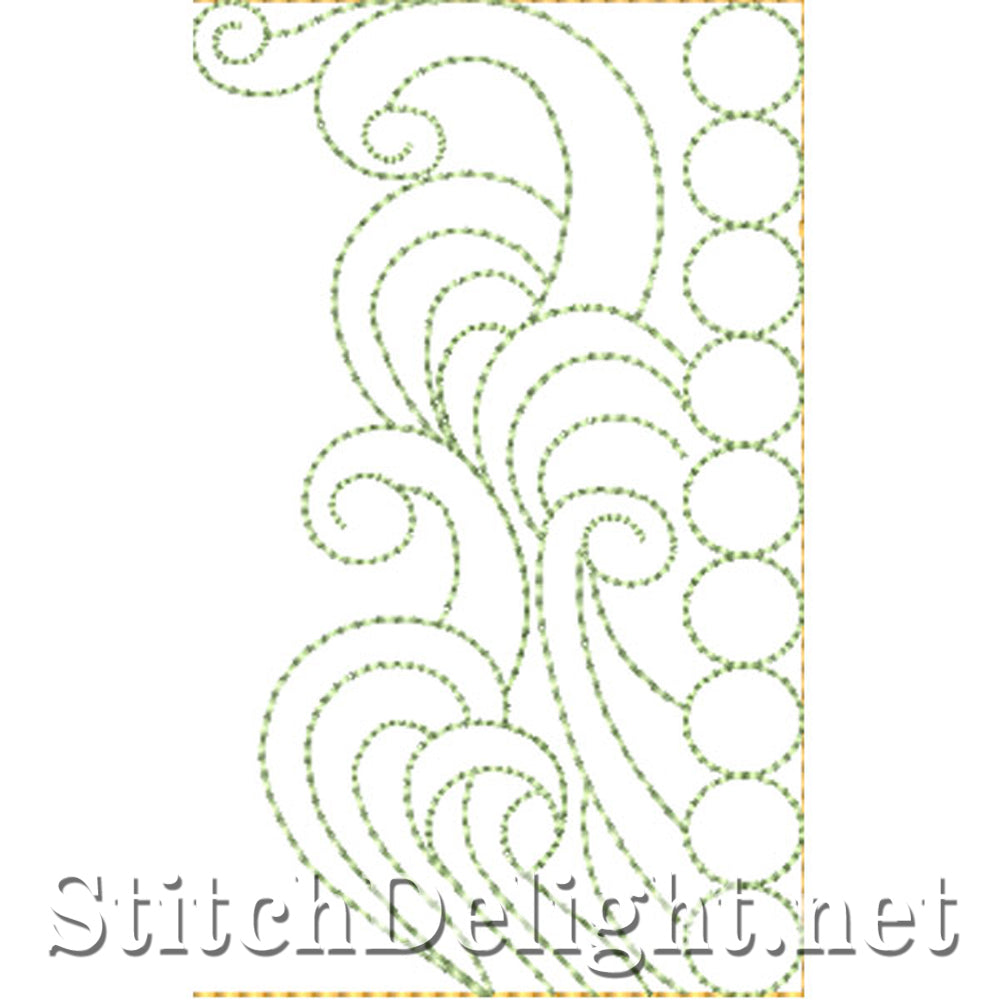 SDS0735 Sashing Feather Quilt Patterns