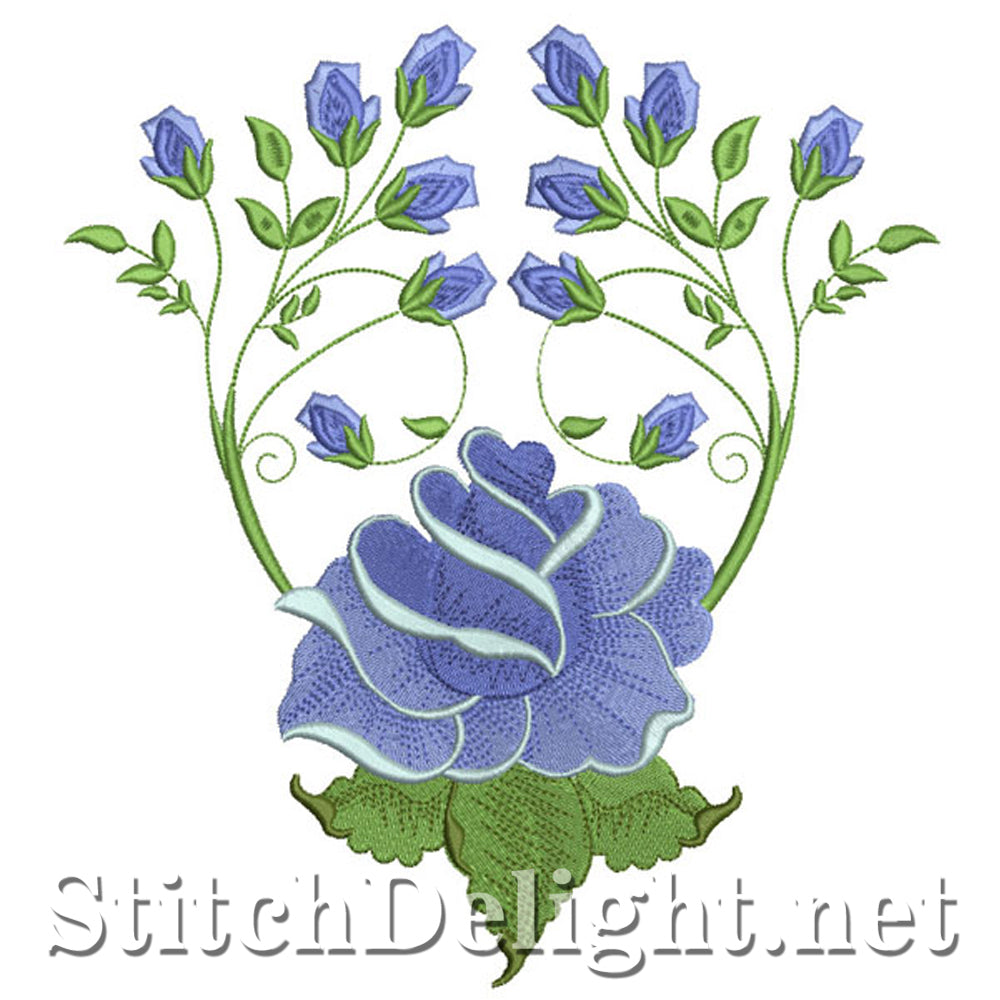 SDS0701 Blue Rose