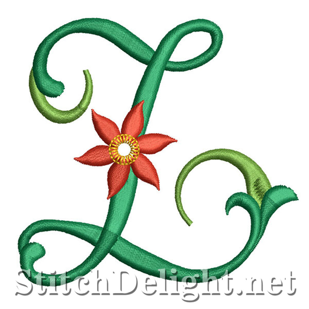 SDS1119 Poinsettia Font Z