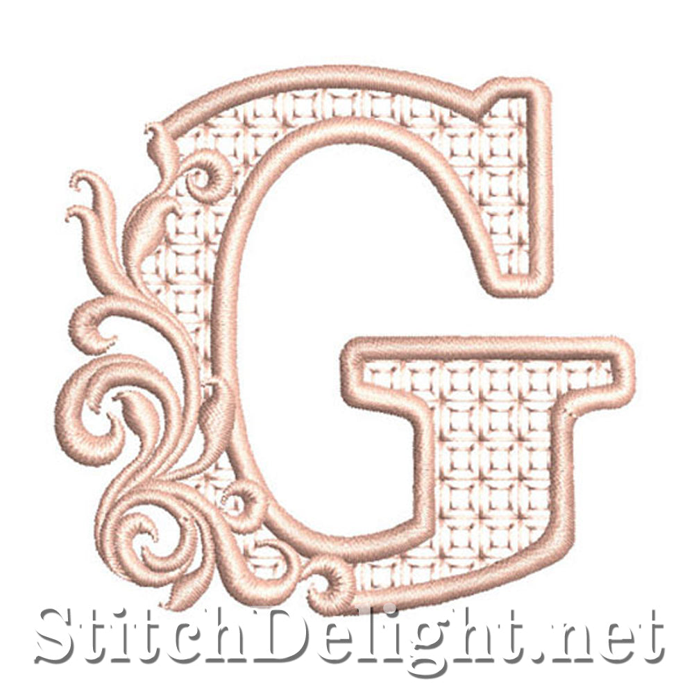 SDS1141 Fancy Block Font G