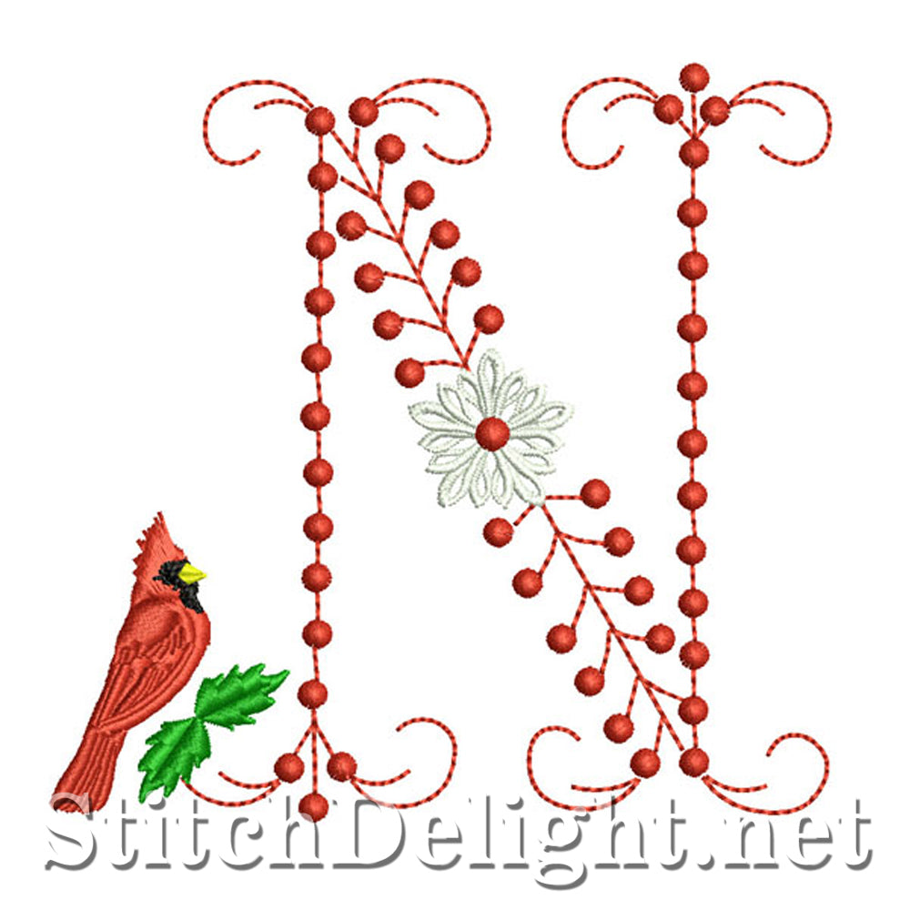 SDS1124 Christmas Font N