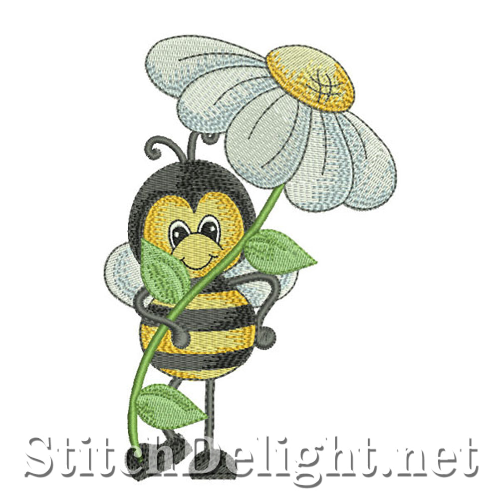 SDS0847 Abeille une Fleur