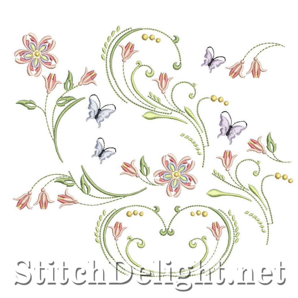 SDS1057 Dainty Flowers 79