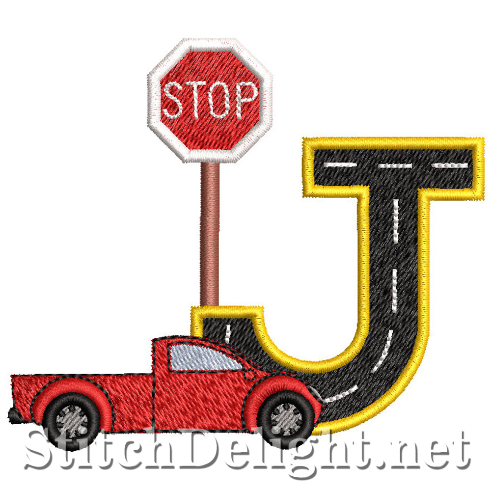 SDS1367 Cars Font J