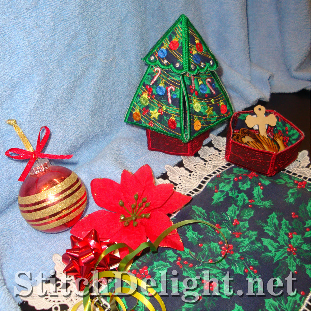 SD1205 Christmas Tree Gift Box