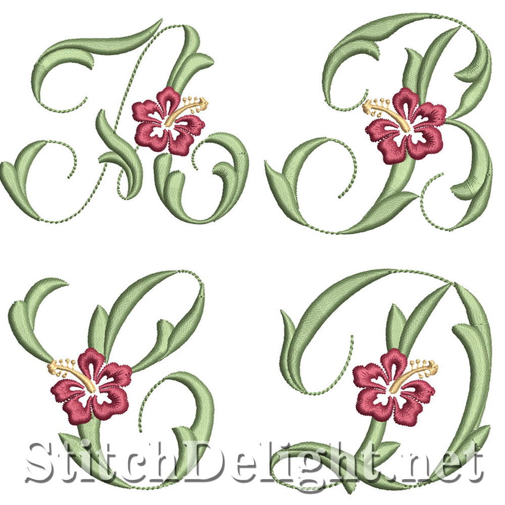 SDS1143 Hibiscus Font