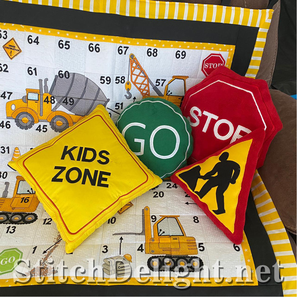 SD1519 Construction Pillows