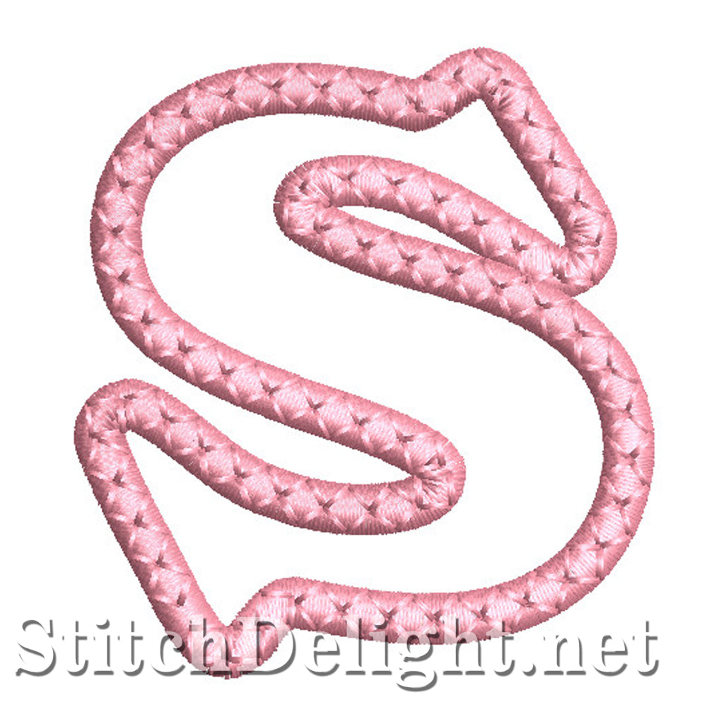 SDS1450 Applique Small Letter font S