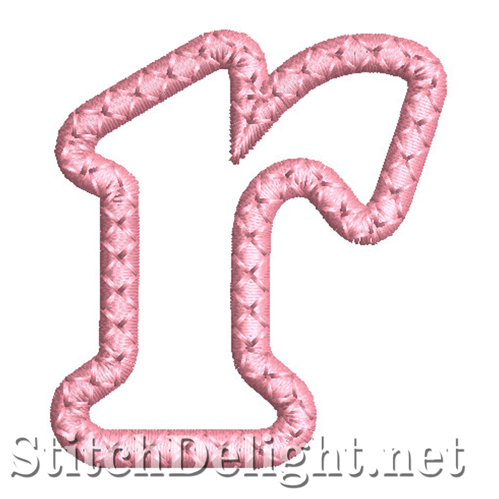 SDS1450 Applique Small Letter font R