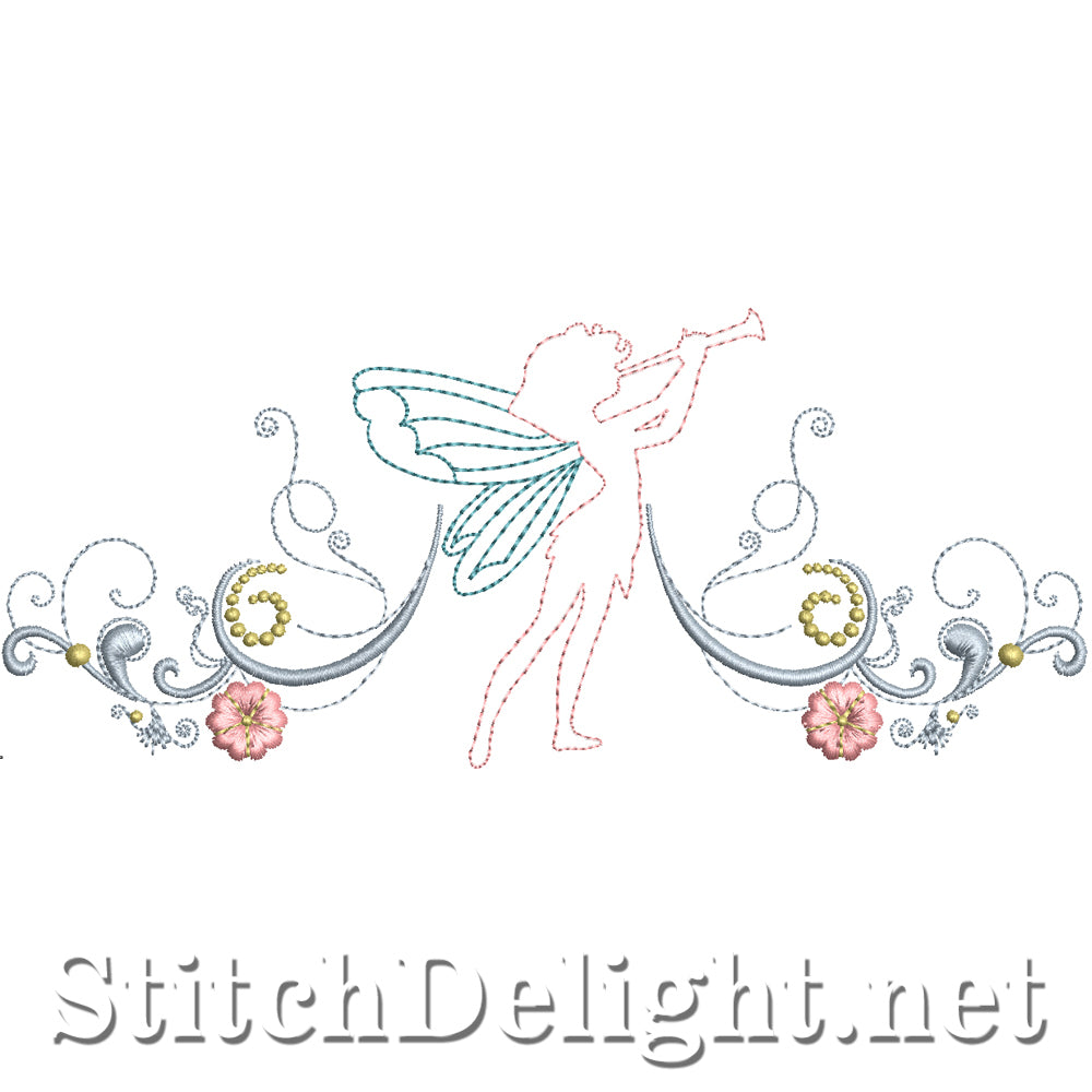 SD0720 Fairy Silhouette Borders