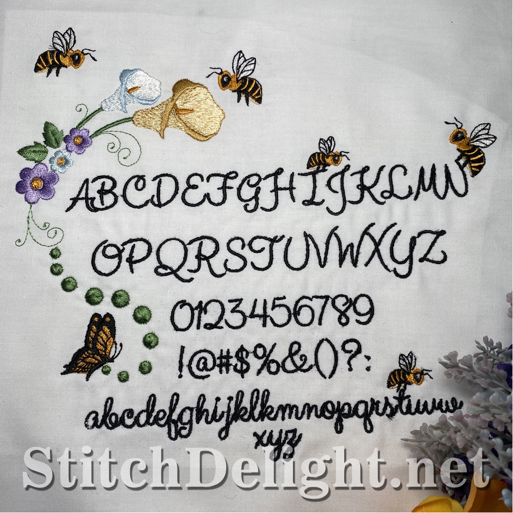 SD1534 Little Blossom Font