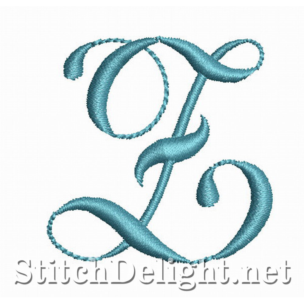 SDS0792 Ribbon Font Z