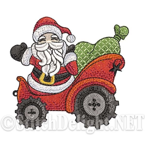 SD1428 Santa and His Sleigh