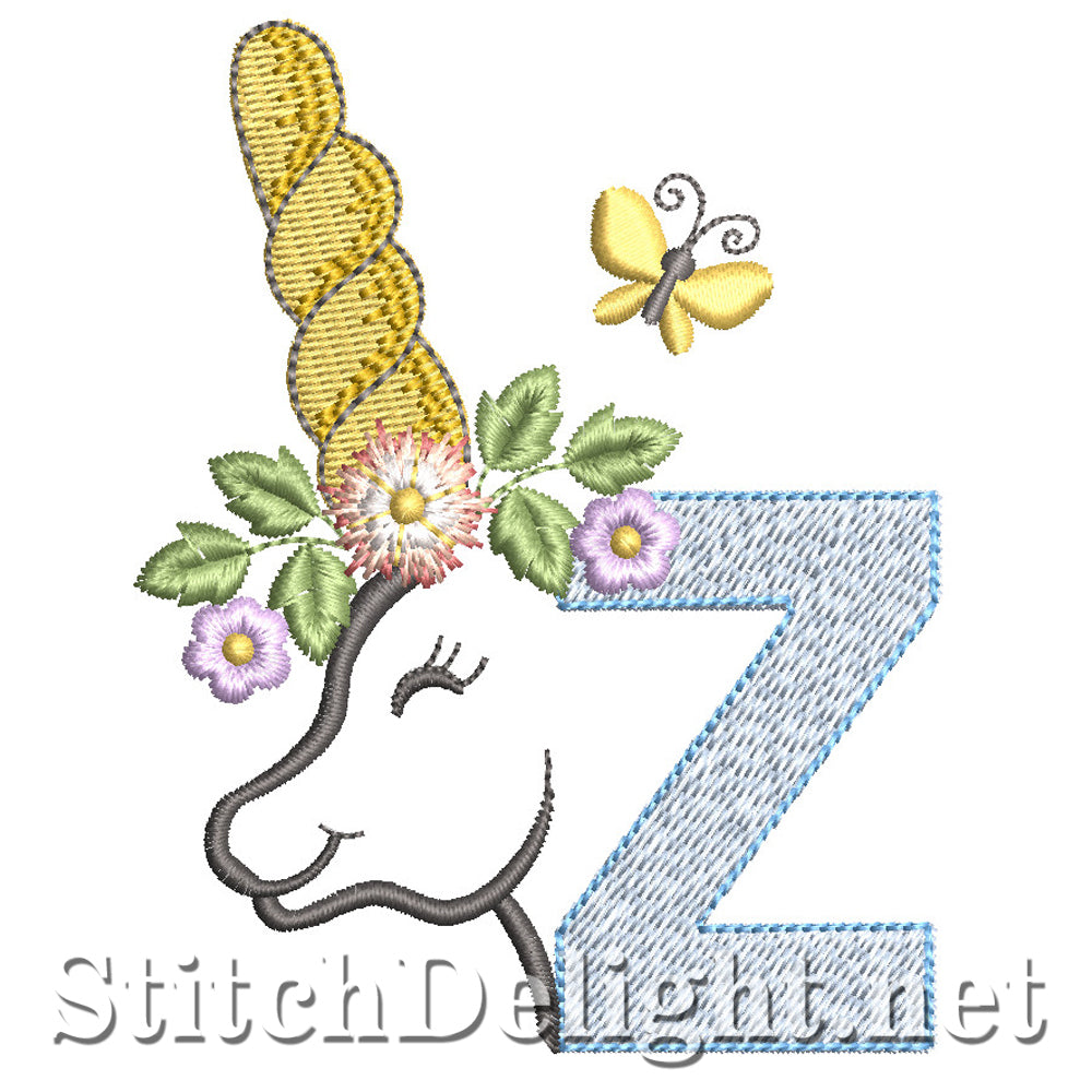 SDS1353 Unicorn Font Z