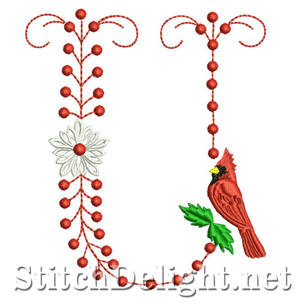 SDS1124 Christmas Font U