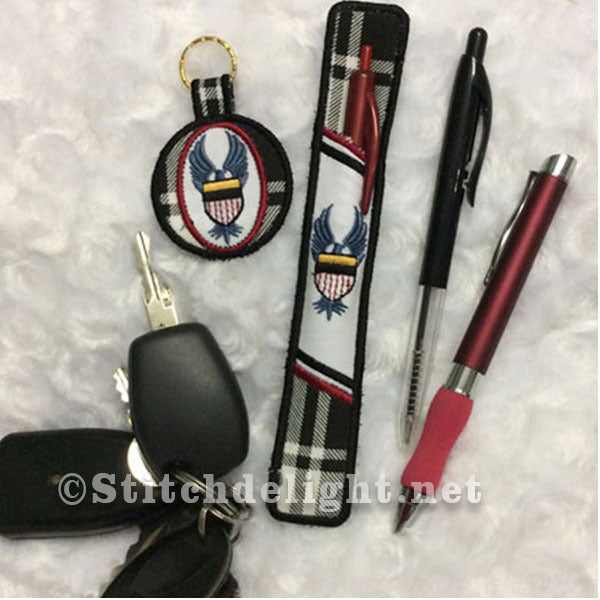 SDS0532 Porte-stylos et porte-clés pour hommes