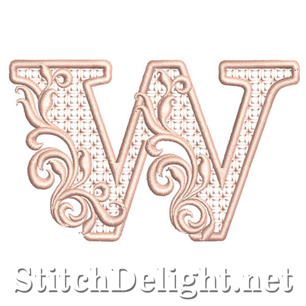 SDS1141 Fancy Block Font W