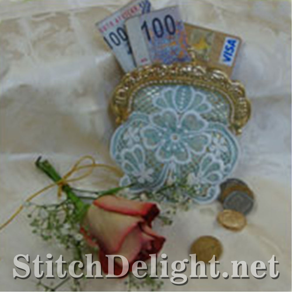 <transcy>SD0722 Porte-monnaie en dentelle vintage</transcy>