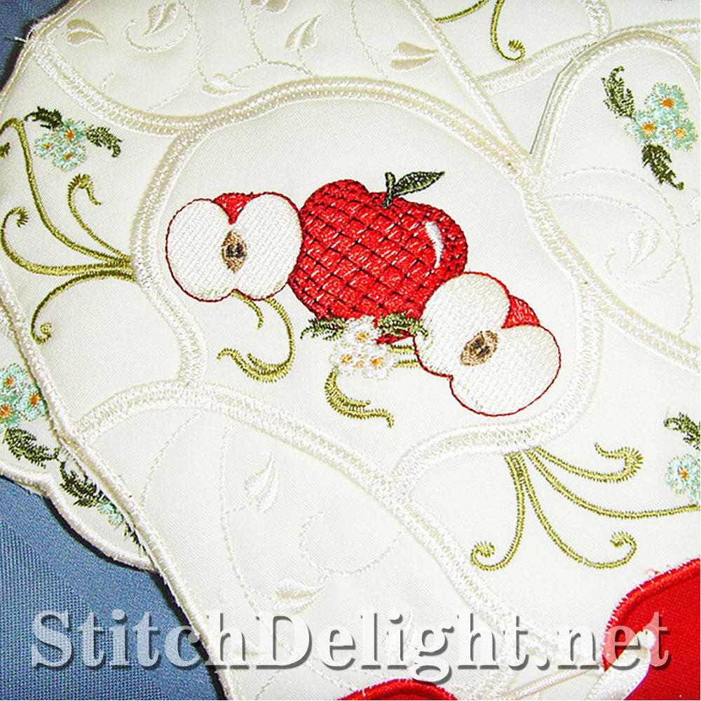 SD0686 Apple Overn Gloves 4x4 Hoop