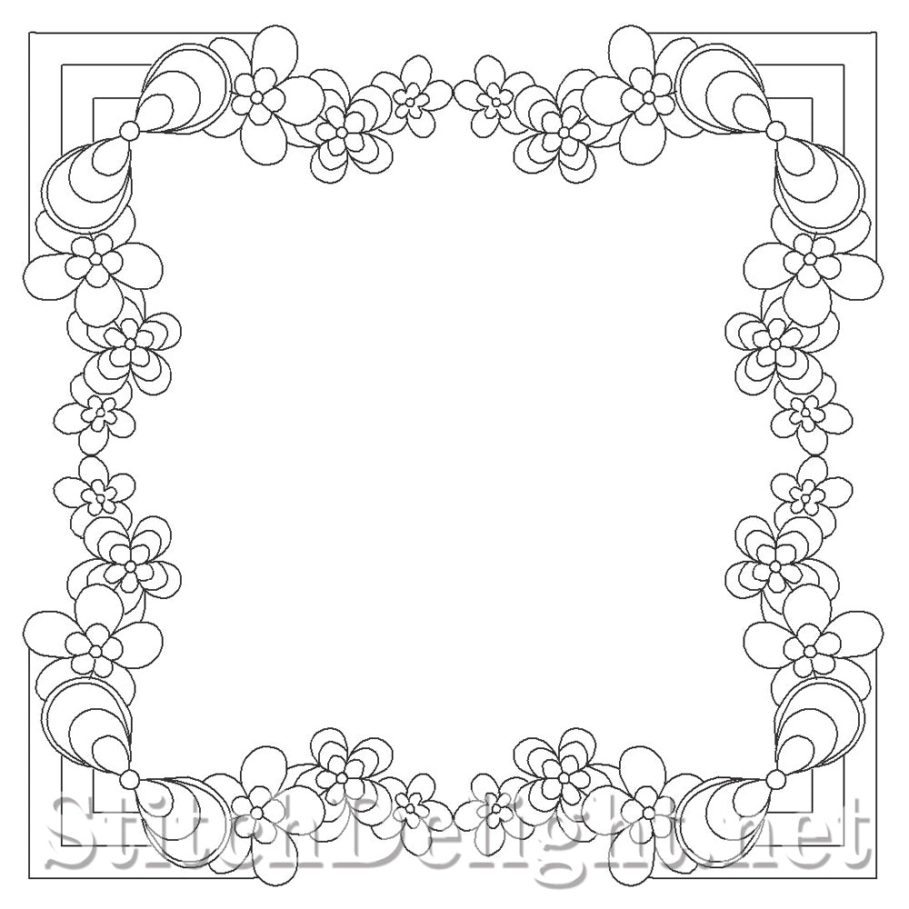 SDQL0068 Flower Frame