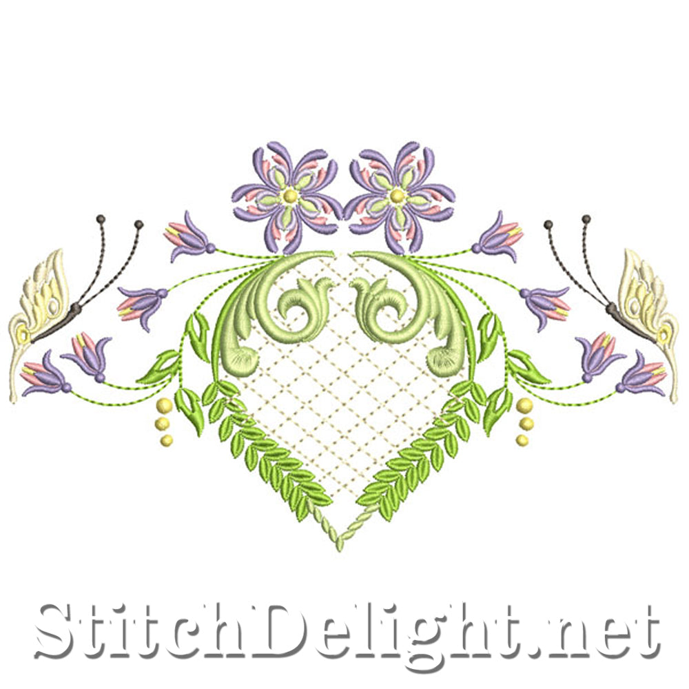 SDS0169 Fantasy Flower Frame
