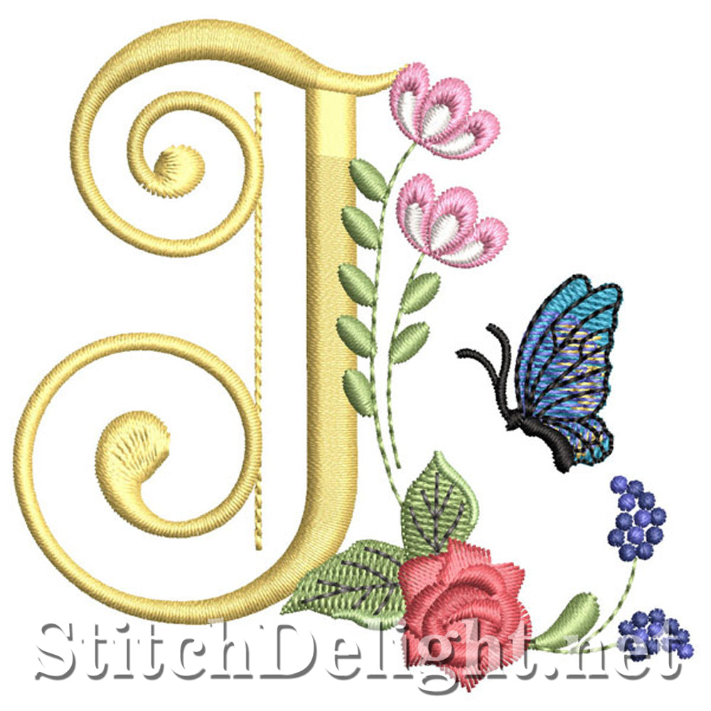 <transcy>SDS0304 Deco Floral Font J</transcy>