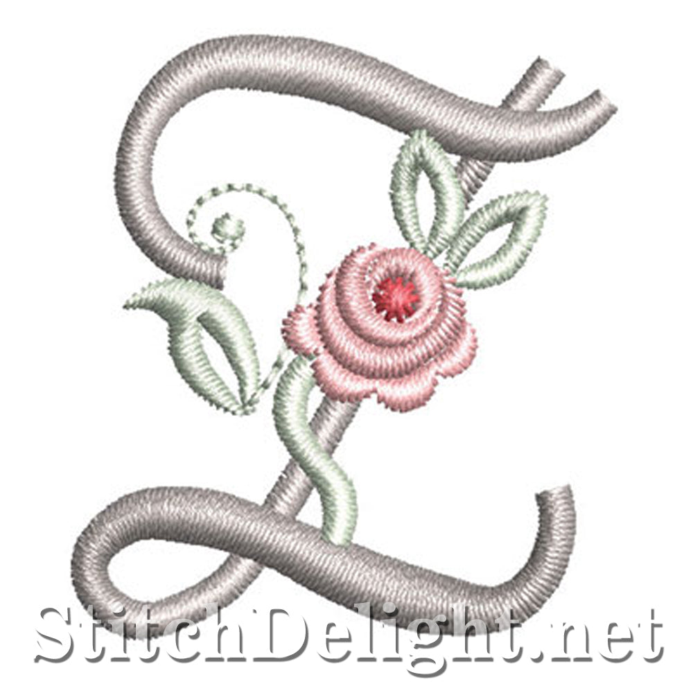 SDS1227 Antique Rose Font Z