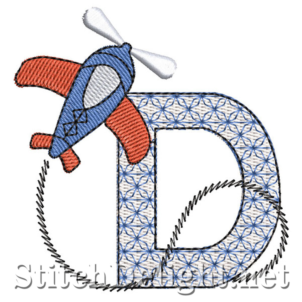 SDS1459 Air Show Font D