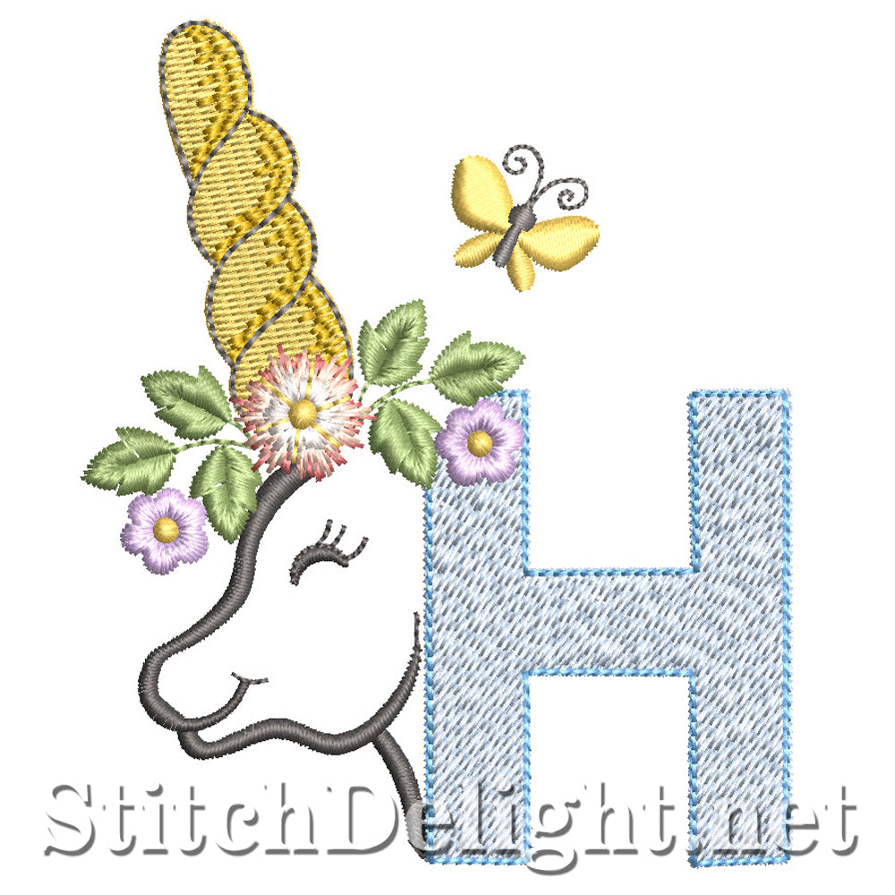 SDS1353 Unicorn Font H