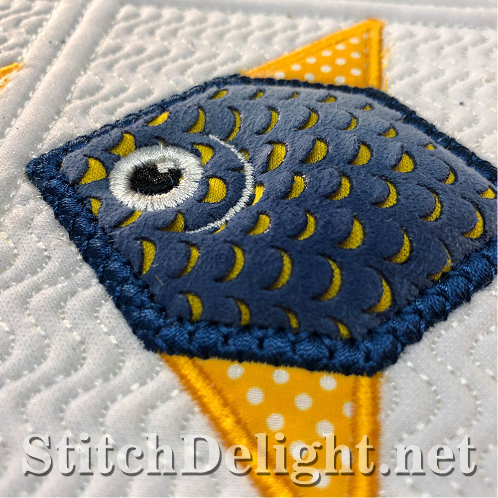 SDS1526 Lets go Fish Quilt