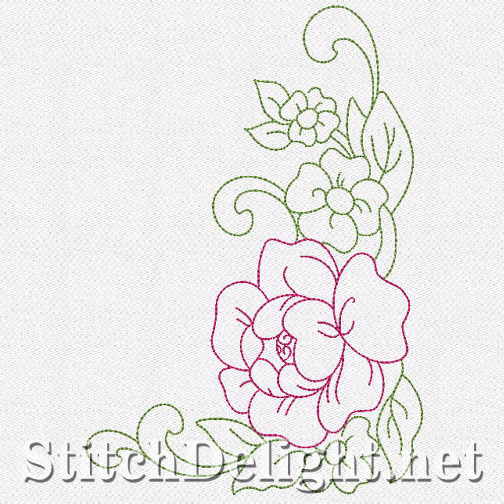 SD0518 Vintage Roses