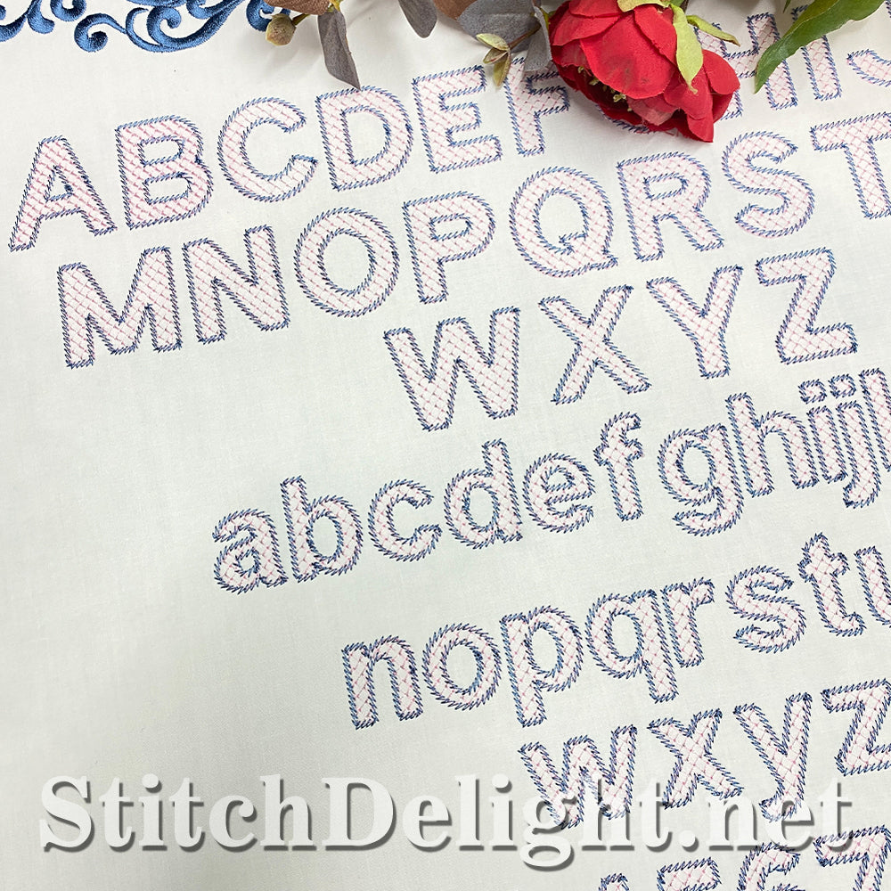 SDS1771 Lacy Block Font