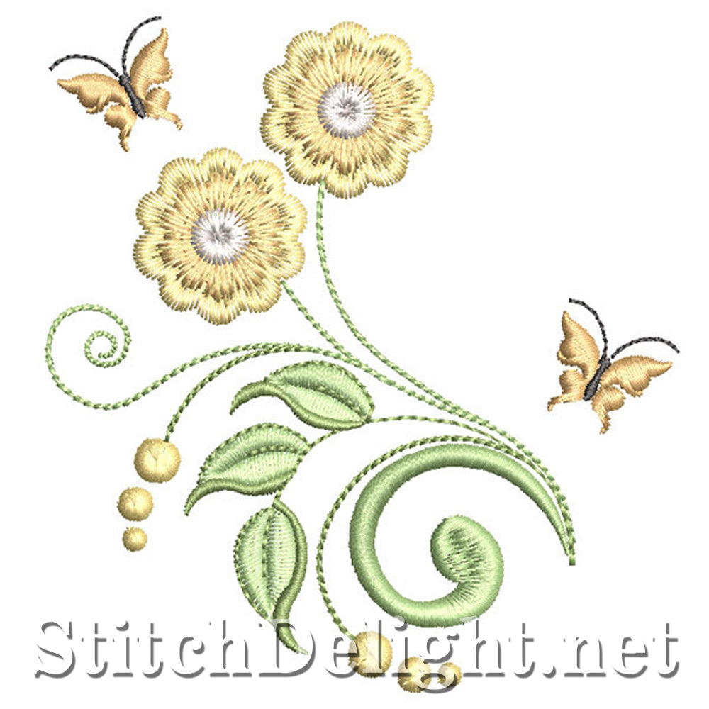SDS1291 Flowers Single